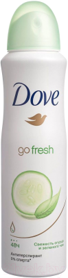 

Антиперспирант-спрей Dove, Прикосновение свежести