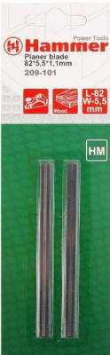 Нож для электрорубанка Hammer Flex 209-101 PB (2шт)