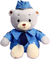 Мягкая игрушка Мишка Лаппи Медвежонок Лаппи-полицейский / 4903739 (22см) - 