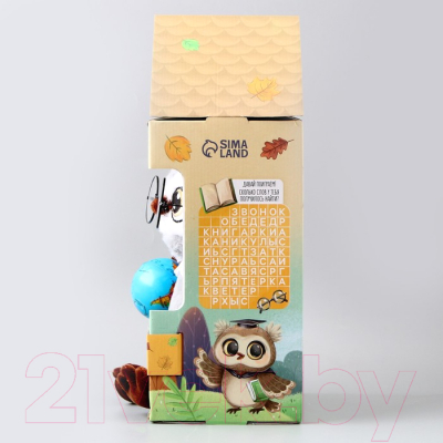 Мягкая игрушка Milo Toys Совушка с глобусом / 9430795