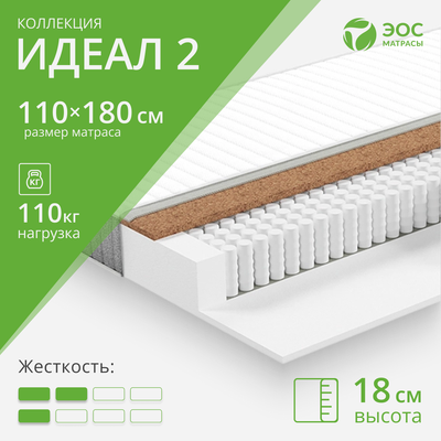 

Матрас, Идеал 2 110x180