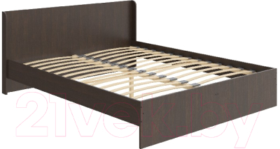 Полуторная кровать Proson Practica 120x200 (дуб венге)