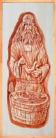 

Деревянная дверь для бани Dlyabani, Дед травник 80x160 / 403468