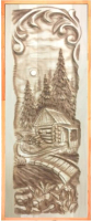 

Деревянная дверь для бани Dlyabani, Баня, мостик 70x170 / 407477