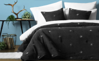 Набор текстиля для спальни Pasionaria Бэлли 160x220 с наволочками (черный) - 