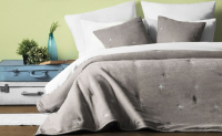 Набор текстиля для спальни Pasionaria Бэлли 230x250 с наволочками (серый) - 