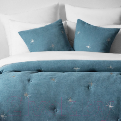 Набор текстиля для спальни Pasionaria Бэлли 230x250 с наволочками (голубой)