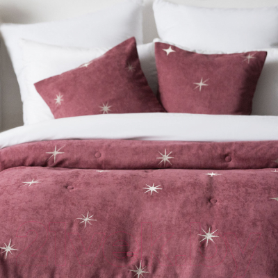 Набор текстиля для спальни Pasionaria Бэлли 230x250 с наволочками (розовый)