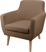 Кресло мягкое Sonit Neo (сахара 023/коричневый) - 