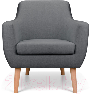 Кресло мягкое Sonit Neo (сахара 026/серый графит)