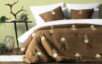 Набор текстиля для спальни Pasionaria Элис 230x250 с наволочками (коричневый) - 