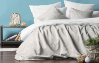 Набор текстиля для спальни Pasionaria Джим 230x250 с наволочками (серый) - 