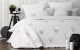 Набор текстиля для спальни Pasionaria Лука 230x250 с наволочками (белый) - 