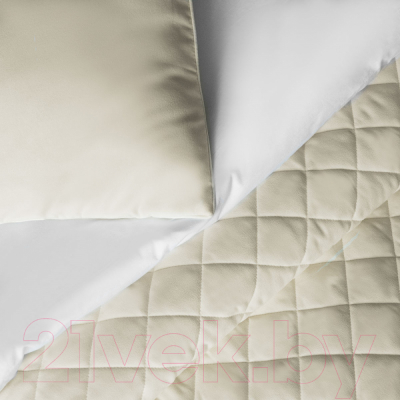 Набор текстиля для спальни Pasionaria Ким 160x220 с наволочками (айвори)