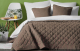 Набор текстиля для спальни Pasionaria Ким 160x220 с наволочками (капучино) - 