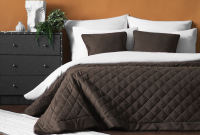 Набор текстиля для спальни Pasionaria Ким 160x220 с наволочками (венге) - 