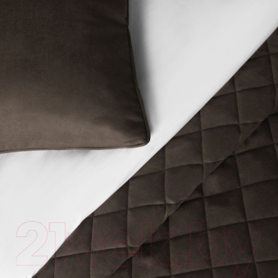 Набор текстиля для спальни Pasionaria Ким 160x220 с наволочками (венге)
