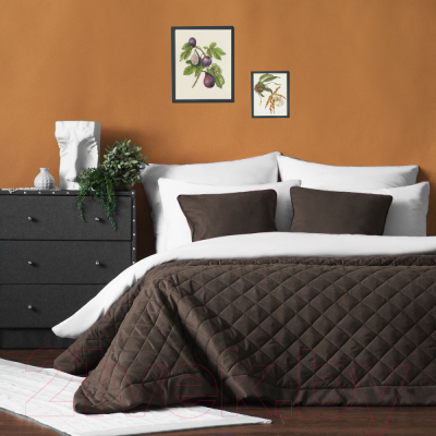 Набор текстиля для спальни Pasionaria Ким 160x220 с наволочками (венге)