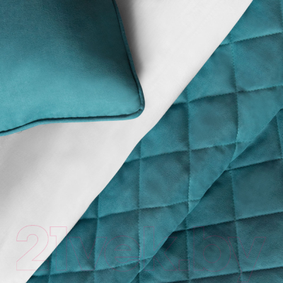 Набор текстиля для спальни Pasionaria Ким 160x220 с наволочками (бирюзовый)