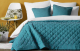 Набор текстиля для спальни Pasionaria Ким 160x220 с наволочками (бирюзовый) - 
