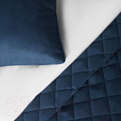 Набор текстиля для спальни Pasionaria Ким 160x220 с наволочками (синий)