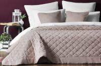 Набор текстиля для спальни Pasionaria Ким 160x220 с наволочками (пудровый) - 