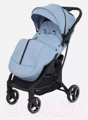 Детская прогулочная коляска MOWbaby Smart 2023 / MB101 (Blue)