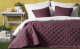 Набор текстиля для спальни Pasionaria Ким 160x220 с наволочками (винный) - 