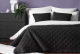 Набор текстиля для спальни Pasionaria Ким 160x220 с наволочками (черный) - 