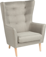 Кресло мягкое Mio Tesoro Саари (светло-серый) - 