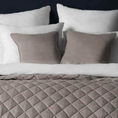 Набор текстиля для спальни Pasionaria Ким 230x250 с наволочками (светло-серый)