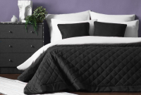 Набор текстиля для спальни Pasionaria Ким 230x250 с наволочками (черный) - 
