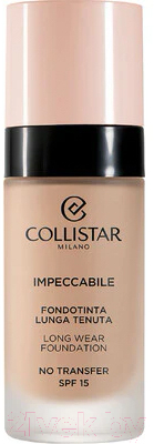 Тональный крем Collistar Impeccabile Long Wear Foundation SPF15 Water Resistant 3R (30мл, Naturale Rosato)