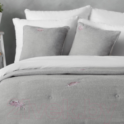 Набор текстиля для спальни Pasionaria Мика 230x250 с наволочками (серый)