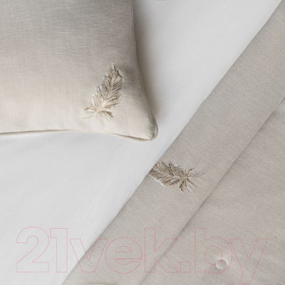 Набор текстиля для спальни Pasionaria Мика 230x250 с наволочками (бежевый)