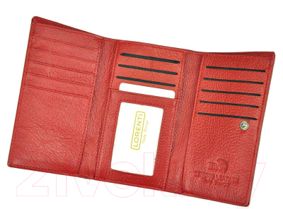 Портмоне Cedar Lorenti 55020-BPR-RFID (красный)
