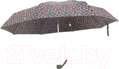 Зонт складной RST Umbrella Губки ВУ-807 (черный)