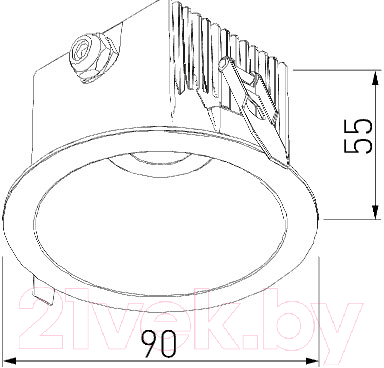 Точечный светильник Elektrostandard Light LED 3004 / 35159/U (черный) — фото 3
