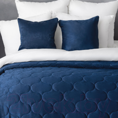 Набор текстиля для спальни Pasionaria Довер 230x250 с наволочками (синий)