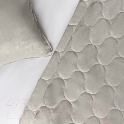 Набор текстиля для спальни Pasionaria Довер 230x250 с наволочками (серый)