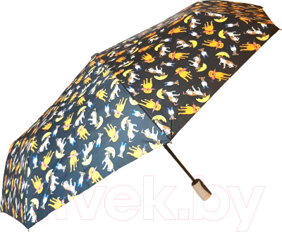 Зонт складной RST Umbrella 3203 (черный)