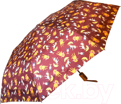 Зонт складной RST Umbrella 3203 (красный)