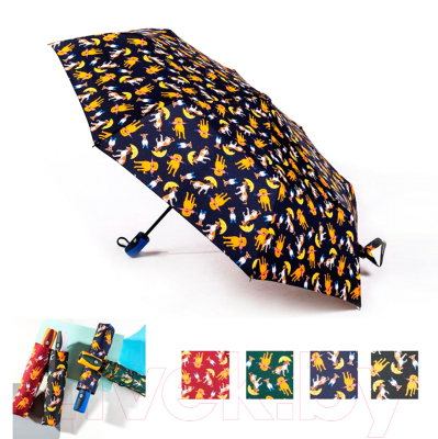 Зонт складной RST Umbrella 3203 (синий)