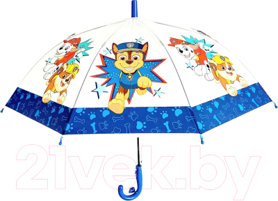 Зонт-трость RST Umbrella Щенячий патруль ART502 (синий)