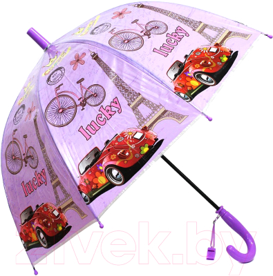 Зонт-трость RST Umbrella 040A (фиолетовый)