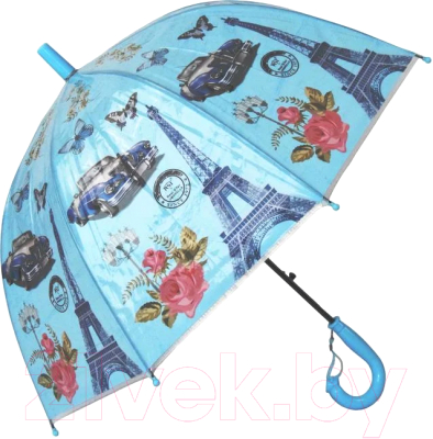 Зонт-трость RST Umbrella 040A (голубой)