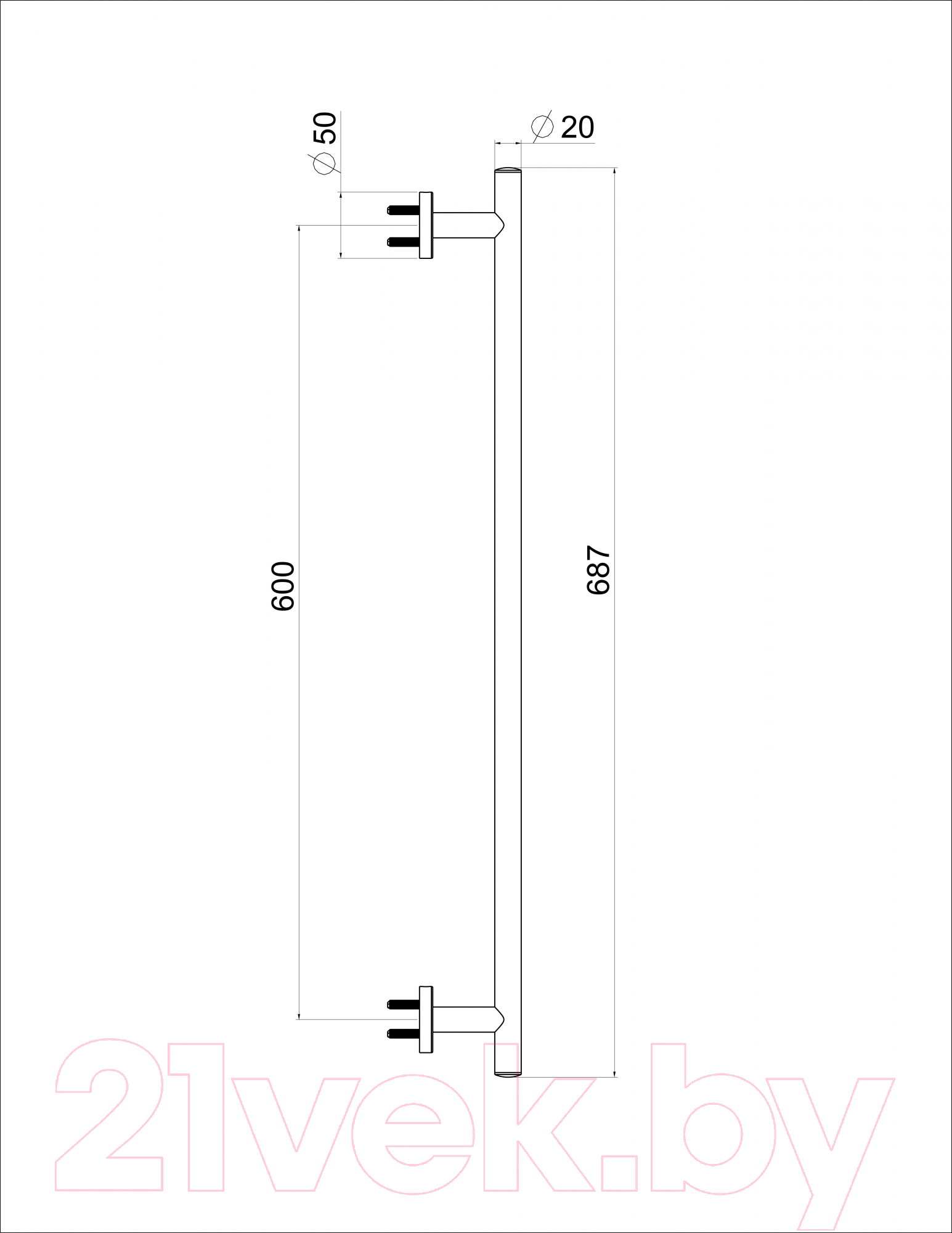 Душевая стойка Maxonor Pure Life PL8001