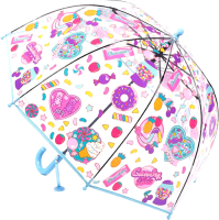 Зонт-трость RST Umbrella Конфеты 058A (голубой) - 