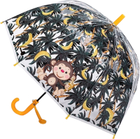 Зонт-трость RST Umbrella 060A (прозрачный/желтый) - 