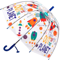 Зонт-трость RST Umbrella 060A (прозрачный/синий) - 